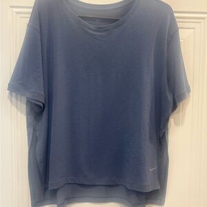 Nike Women's Short Sleeve Tee in Blue